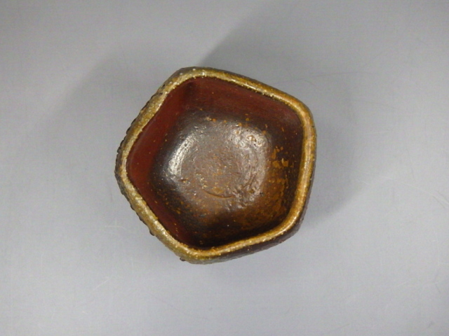 池田浄治（備前窯変五角ぐい飲み）