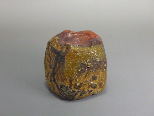 池田浄治（備前窯変五角ぐい飲み）