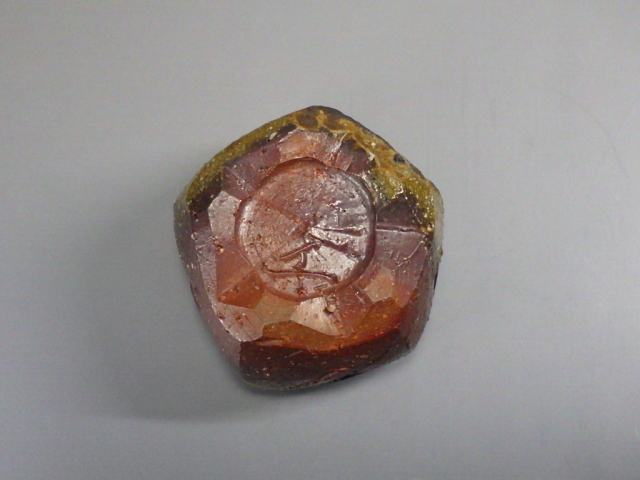 池田浄治（備前窯変五角ぐい飲み）