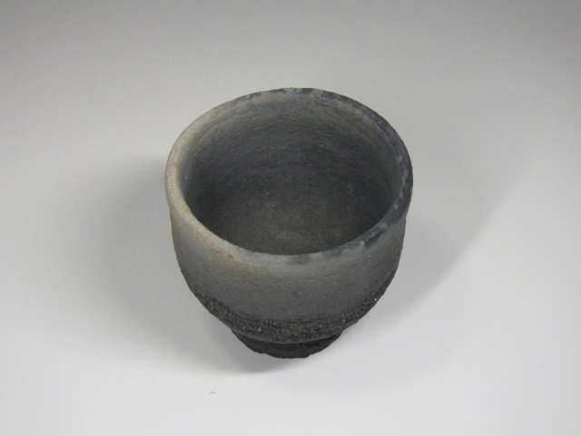 加藤寿逸　灰釉 壺　道泉窯 加藤寿逸 灰釉 壺 道泉窯