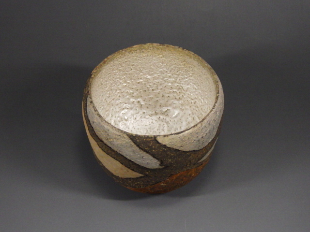 宮澤章（益子焼銀彩湯飲み兼焼酎盃）