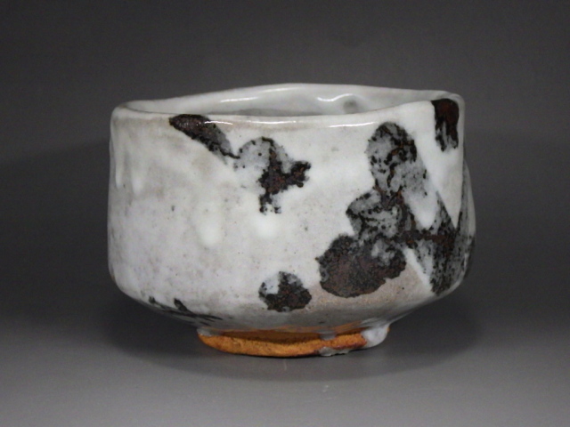 田中渓峰（京都志野抹茶茶碗）