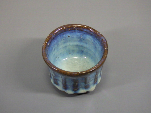 山根清玩（萩焼青萩ぐい飲み）