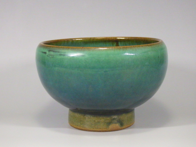 Y538-7 茶道具 小樽窯 白勢栄悦 白蝦夷 茶碗 共箱 ま 美術品