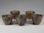 稗田寿炎（備前緋襷・桟切煎茶組）