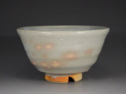 玉村松月（青萩抹茶茶碗）