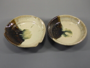 黒唐津掛分茶碗 韓平登窯にて焼成 最高峰級 故橋村隆