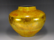 花瓶●丹波【清水美和雄作】丹羽の壺 一輪挿し 花器 作家物 桐共箱 時代物 骨董 花器