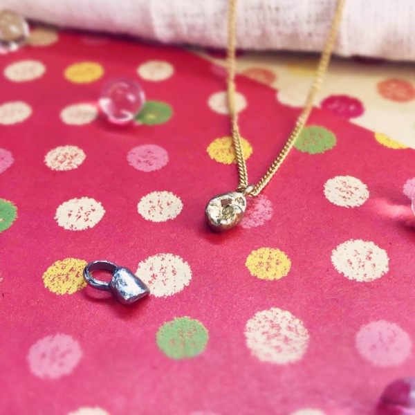 アクセサリー　乳歯　ネックレス　プレゼント　リング　指輪