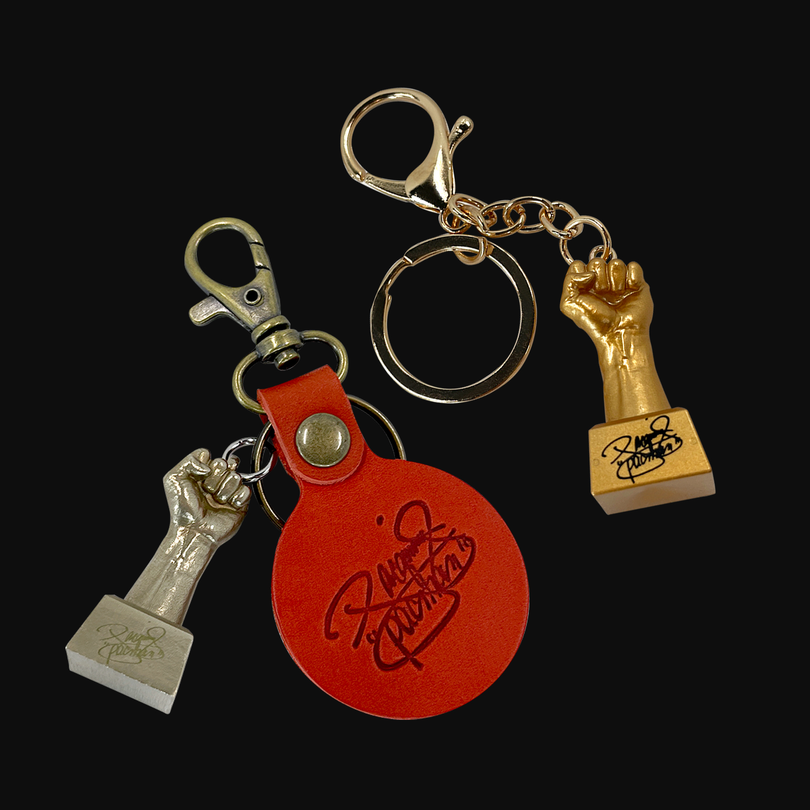 マニー・パッキャオの左拳キーホルダー【Pacquiao's fist key ring】