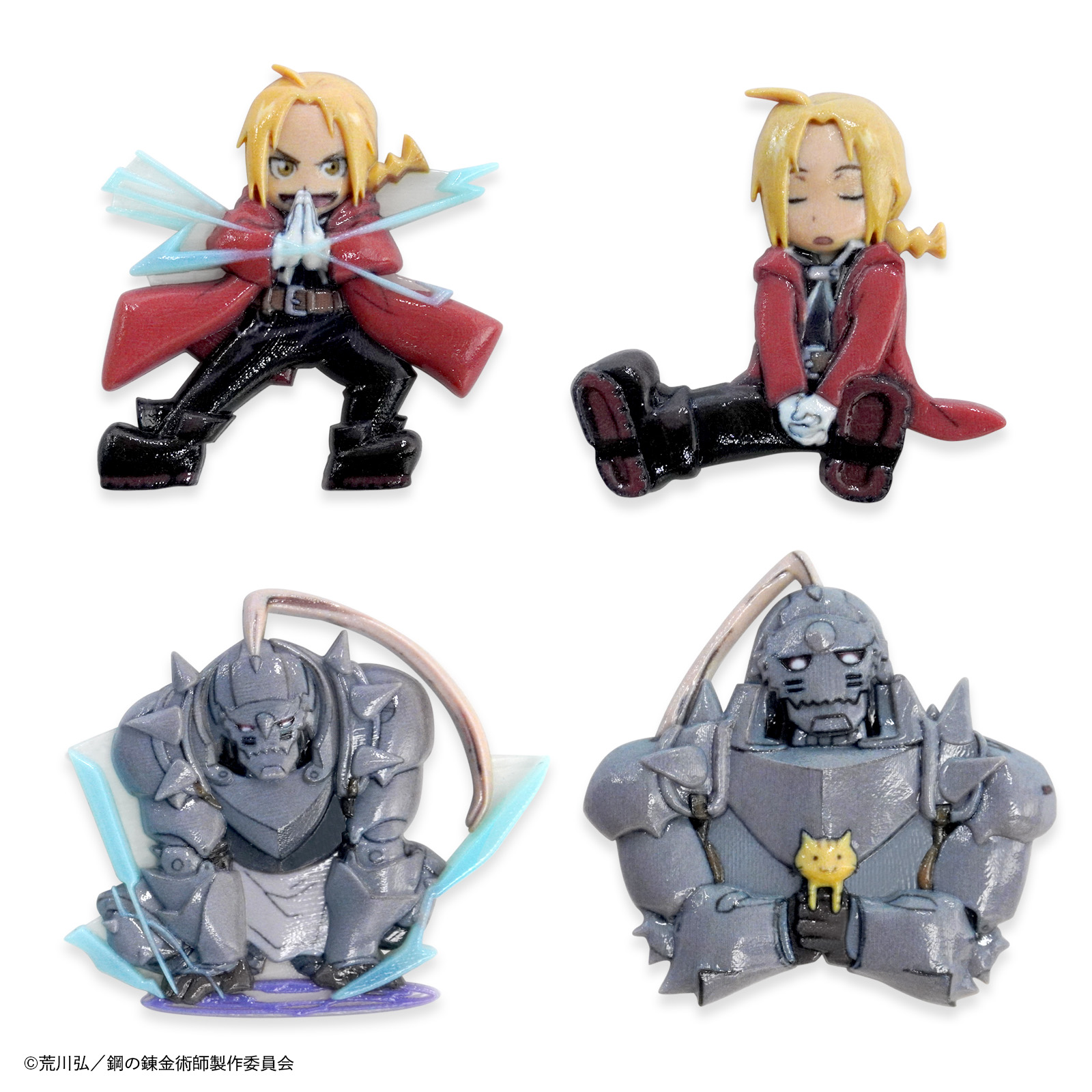 アニメ「鋼の錬金術師 FULLMETAL ALCHEMIST」 ちびキャラ3Dステッカー