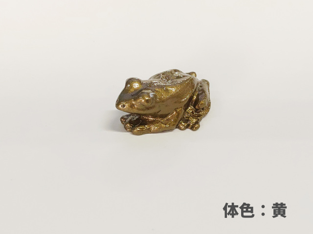 本物カエルのデータで金属化！『メタルカエル』全5色