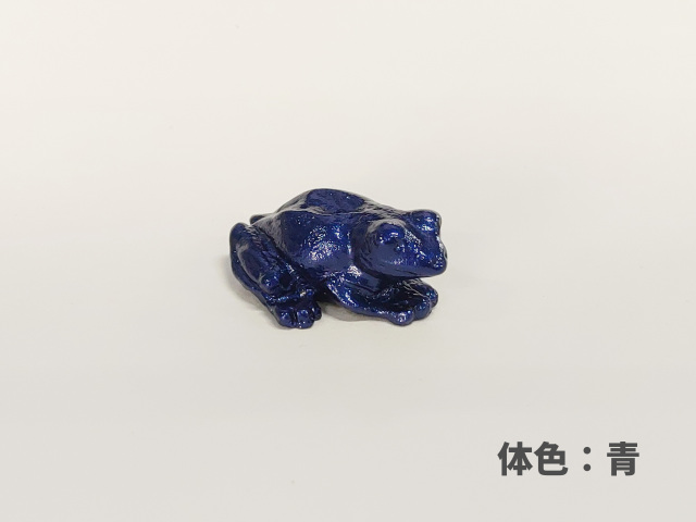 本物カエルのデータで金属化！『メタルカエル』全5色