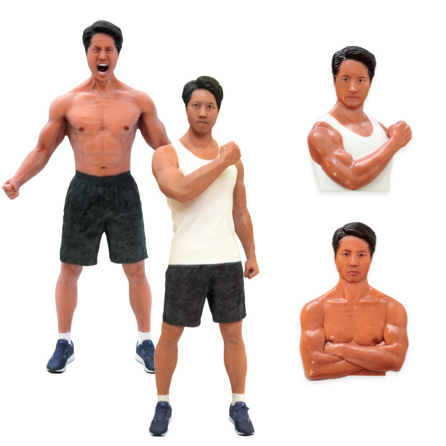 ケイン・コスギ3Dフィギュア/3Dステッカー
