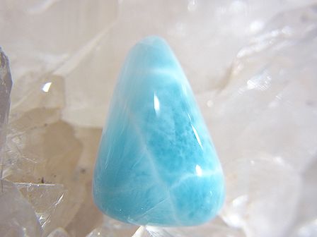 ラリマー　ルース ☆ 店長おすすめ！☆ （17 mm× 11.5 mm）