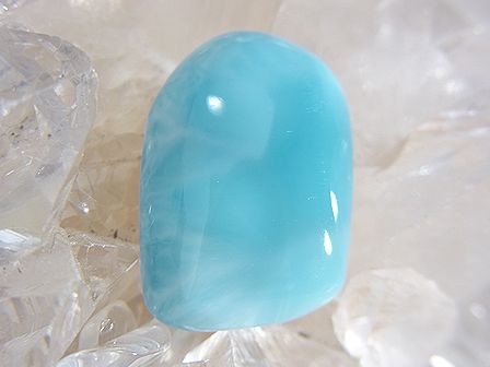 ラリマー　ルース ☆ （20 mm× 14 mm）
