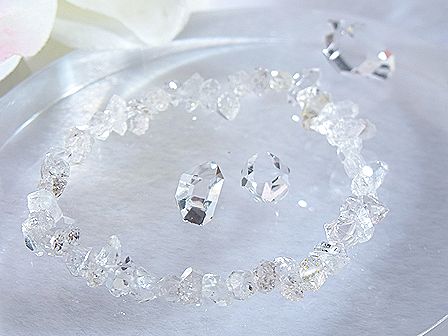 ハーキマーダイヤモンド ☆ ブレスレット ☆