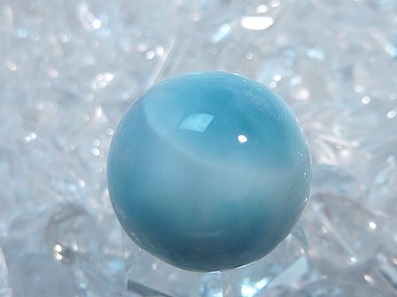 ラリマー 丸玉（穴なし） ☆ 14mm ☆