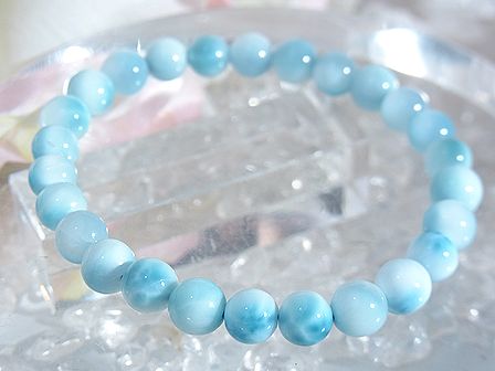 ラリマー 高品質ブレスレット ☆ 7mm ☆ 店長おすすめ！