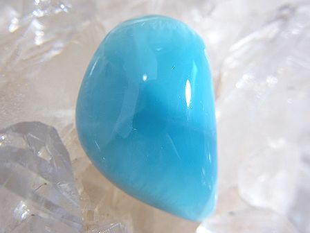 ラリマー　ルース ☆ 店長おすすめの美しいブルー ☆ ( 22mm×14mm )