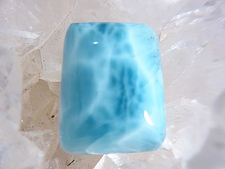 ラリマー　ルース ☆ スクエア （17mm×13.5mm） ☆
