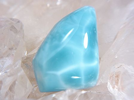 ラリマー　ルース ☆ （19mm×15mm）