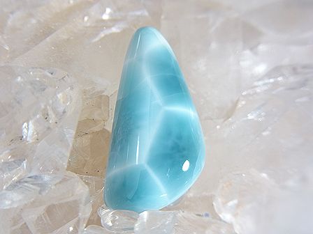 ラリマー　ルース ☆ 店長おすすめ！☆ （23mm×11mm）