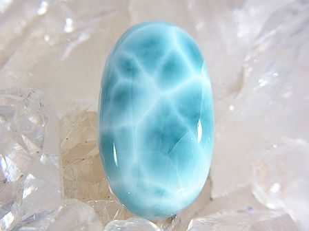ラリマー　ルース ☆  (21mm×12mm)