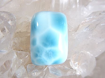 ラリマー　高品質 ルース ☆ 店長おすすめ！☆ （18 mm× 12 mm ）