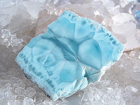 ラリマー　原石 77.7グラム ☆ 母岩つき
