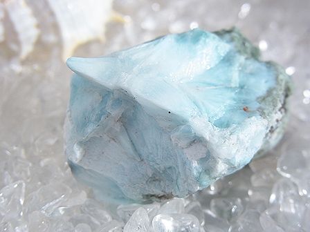 ラリマー　原石 母岩つき ☆ 36グラム