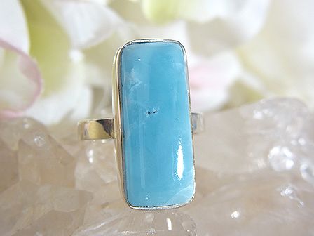 ラリマー　高品質 リング ☆