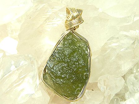 モルダバイト ☆ Crystal Deva コラボレーションジュエリー ☆