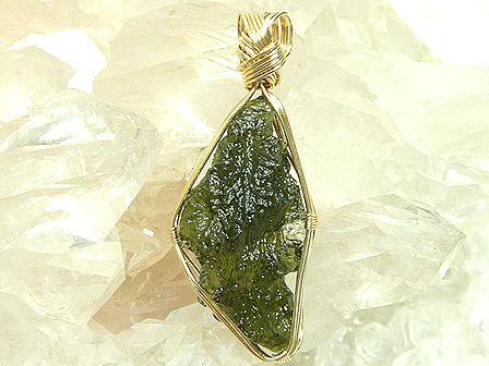モルダバイト ☆ Crystal Deva コラボレーションジュエリー ☆