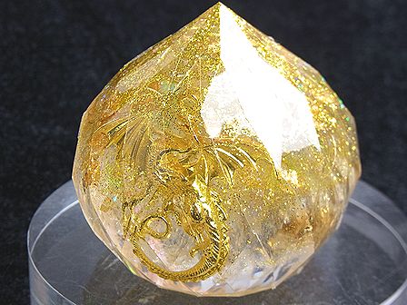 オルゴナイト 宝珠 ☆ ゴールド ☆ 特別限定品