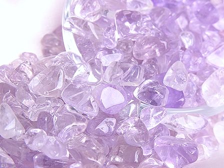 アメジストさざれ ☆ アメジスト ビーズ付き！