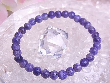 チャロアイトブレスレット ☆ 6mm ☆ ご奉仕品