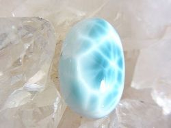 ラリマー　ルース ☆ （19 mm× 12.5 mm）