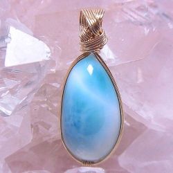 ラリマー K14 ゴールドシリーズ <プチ> ☆ Crystal Deva コラボレーションジュエリー ☆