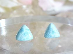 ラリマー ピアス ☆ 【 Atropos コレクション 】 送料無料！