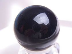 モリオン（黒水晶）丸玉 ☆ 24 mm ☆