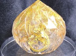 オルゴナイト 宝珠 ☆ 黄金龍 ☆ 特別限定品