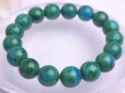 クリソコラ ブレスレット ☆ 大粒 12 mm ☆