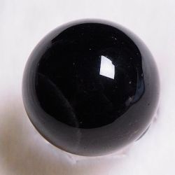 モリオン（黒水晶）丸玉 ☆ 35 mm ☆