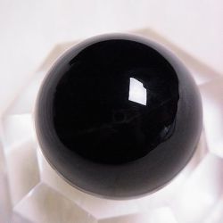 モリオン（黒水晶）丸玉 ☆ 22 mm ☆