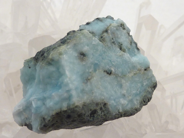 楽天市場】ラリマー 原石 ラリマール pectolite ソーダ珪灰石
