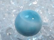ラリマー 丸玉（穴なし） ☆ 14mm ☆