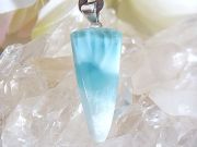 ラリマー ☆ お守りペンダント ☆ 【Atropos コレクション】