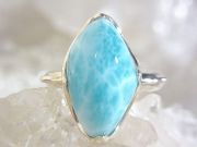 ラリマー ドルフィン リング ☆ 【 Ryu コレクション】 ☆ 送料無料！