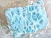 ラリマー ☆ 原石プレート （47 mm× 34 mm）